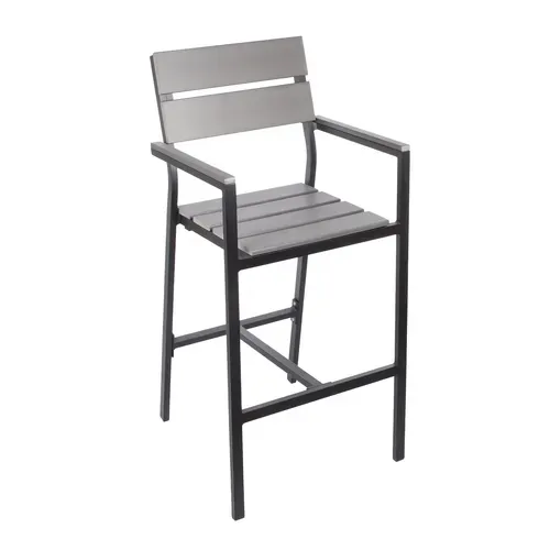 BFM Seating PH201BGRTK-BL Seaside Barstool