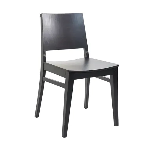 BFM Seating ZWC305BL-BL Dover Side Chair