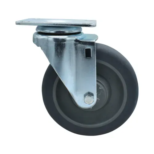 BK Resources BK Resources 5SBR-1PT-GR Rubber Wheel