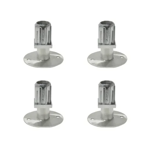 BK Resources BK Resources BK-SSQFAF-WH-4 Flange Foot with holes