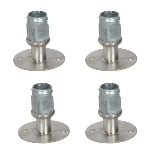 BK Resources BK Resources BK-SSRFAF-WH-4 Flange Foot with holes