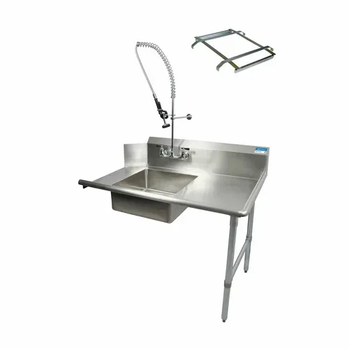 BK Resources BK Resources BKSDT-48-R-SS-P2-G Soiled Dishtable