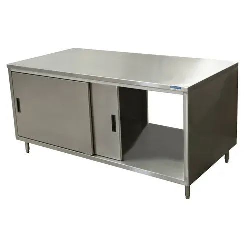 BK Resources BK Resources CST-3072S2 Work Table, with Top, Doors and - 720"W x 300"D x 34.75"H