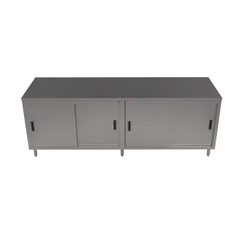 BK Resources BK Resources CST-3084S2 Work Table, with Top, Doors and - 840"W x 300"D x 34.75"H