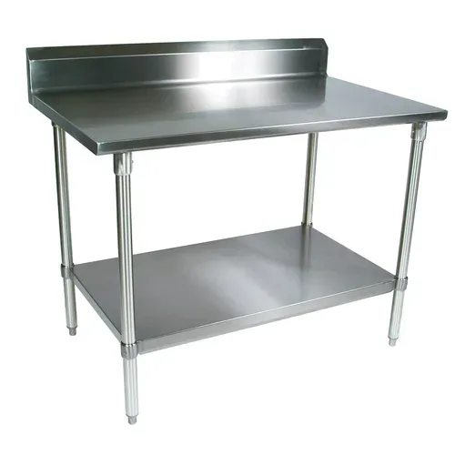 BK Resources BK Resources CVTR5-7230 Work Table, Stainless Steel Top with and - 720"W x 300"D