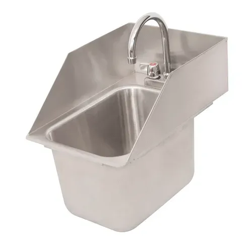 BK Resources BK Resources DDI-10141024S-P-G Compartment Drop-In Sink /