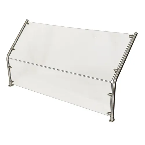BK Resources BK Resources SG-45CS-120 45° Angled Sneeze Guard