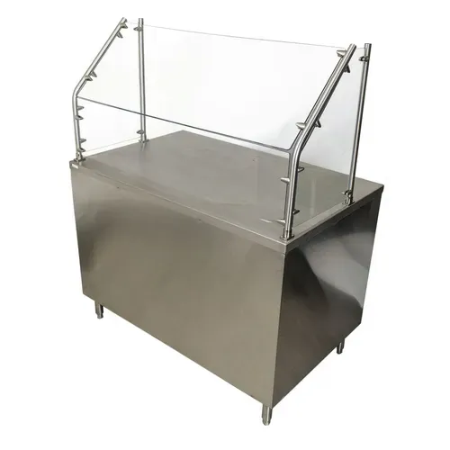 BK Resources BK Resources SG-45CS-60 45° Angled Sneeze Guard