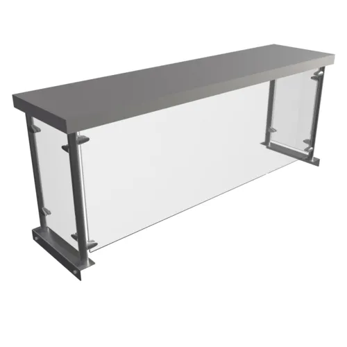 BK Resources BK Resources SG-FCS-48 Sneeze Guard Overshelf