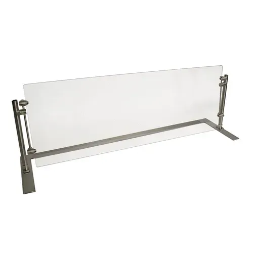 BK Resources BK Resources SG-P-36 Portable Adjustable Sneeze Guard