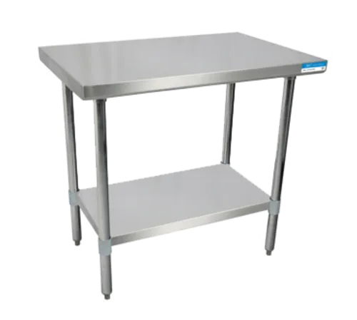BK Resources BK Resources SVT-1860 Work Table, Stainless Steel Top with and - 600"W x 180"D