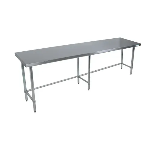 BK Resources BK Resources SVTOB-9630 Work Table, Stainless Steel Top with and - 960"W x 300"D
