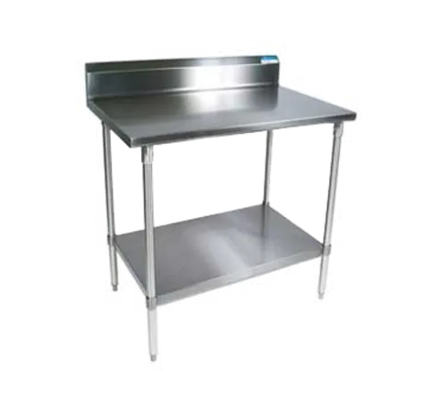 BK Resources BK Resources SVTR5-6030 Work Table, Stainless Steel Top with and - 600"W x 300"D