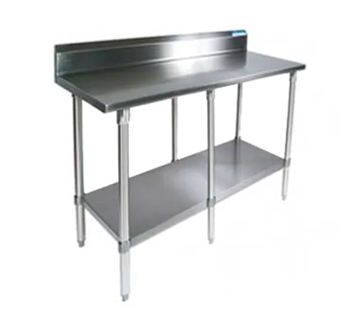 BK Resources BK Resources SVTR5-9630 Work Table, Stainless Steel Top with and - 960"W x 300"D