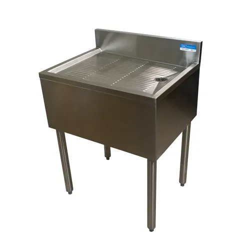 BK Resources BK Resources UB4-18-DB48 Underbar Drainboard, with - 480"W x 180"D