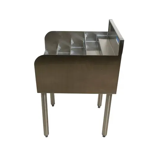 BK Resources BK Resources UB4-21-LD24 Underbar Liquor Bottle Display Unit