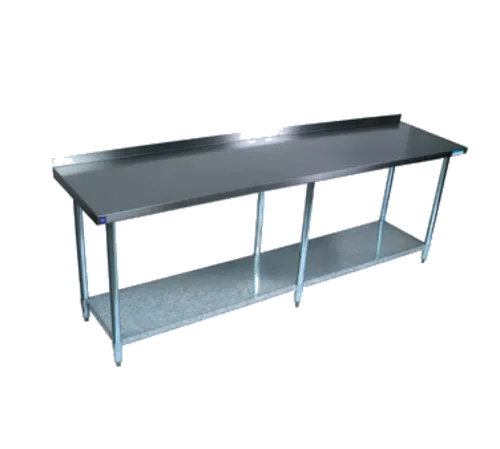 BK Resources BK Resources VTTR-9630 Work Table, Stainless Steel Top with and - 960"W x 300"D