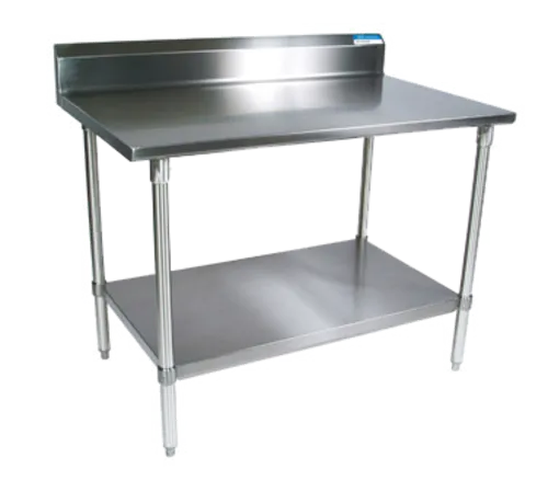 BK Resources BK Resources VTTR5-7224 Work Table, Stainless Steel Top with and - 720"W x 240"D