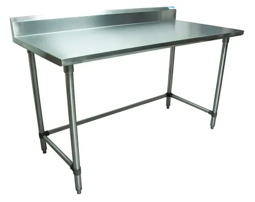 BK Resources BK Resources VTTR5OB-6030 Work Table, Stainless Steel Top with and - 600"W x 300"D