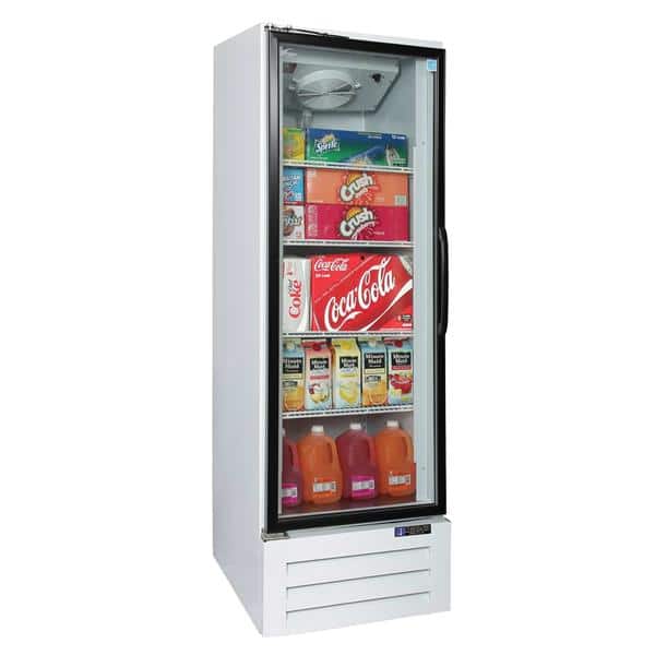 Master-Bilt BMG-27-HGP 30'' White 1 Section Swing Refrigerated Glass Door Merchandiser Master-Bilt BMG-27-HGP 30'' White 1 Section Swing Refrigerated Glass Door Merchandiser
