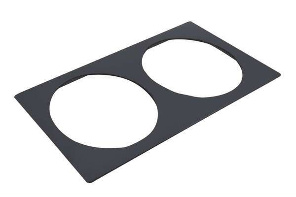 Bon Chef 52145BLKSPKLD E Z Fit Custom Cut Tile