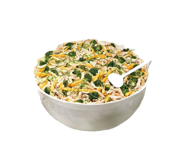 Bon Chef 9133WHTM Tulip Bowl