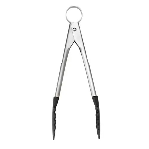 Browne USA 74708502 CUISIPRO PICCOLO Mini Tongs 7"/18cm Black