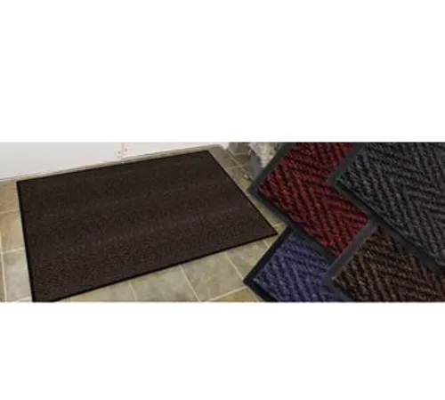 Cactus Mat 1487M-U48 Chevron-Rib Herringbone High Traffic Entrance Mat