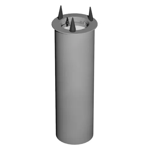 Caddy CM-10-S Unheated Shielded Round Drop-In Dish Dispenser for Dishes up to 5-3/4"