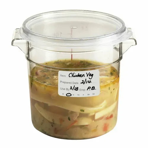 Cambro Cambro 1252SLB250 StoreSafe® Food Rotation Label