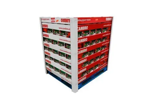 Cambro Cambro 2SFSPPRP3PL190 Multi Pack translucent container and lid