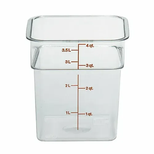 Cambro Cambro 4SFSCW135 CamSquare® Food Container
