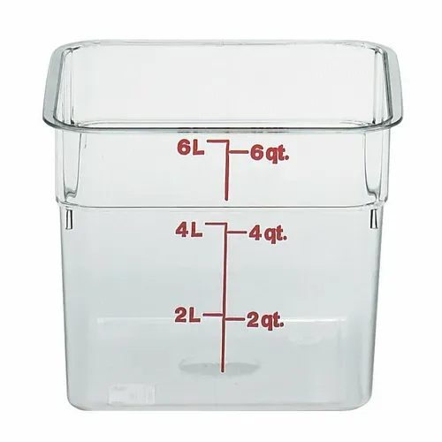 Cambro Cambro 6SFSCW135 CamSquare® Food Container