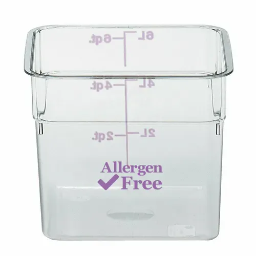 Cambro Cambro 6SFSCW441 CamSquare® Food Container
