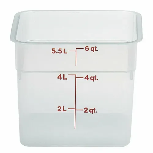 Cambro Cambro 6SFSPP190 CamSquare® Food Container