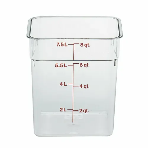 Cambro Cambro 8SFSCW135 CamSquare® Food Container