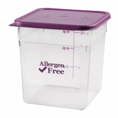 Cambro Cambro 8SFSCW441 CamSquare® Food Container