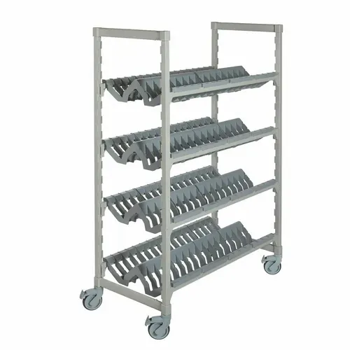 Cambro Cambro CPMU244875PDPKG Camshelving® Premium Mobile Angled Drying Rack