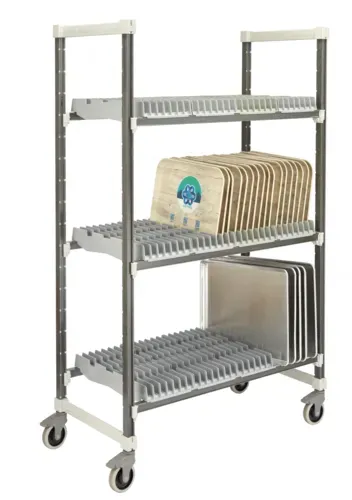 Cambro Cambro EXMU244878DRPKG Camshelving Elements XTRA Series Mobile Drying