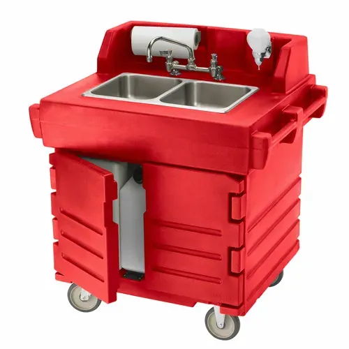 Cambro Cambro KSC402158 CamKiosk® Hand Sink Cart