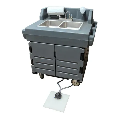 Cambro Cambro KSC402CFP191 CamKiosk® Hand Sink Cart