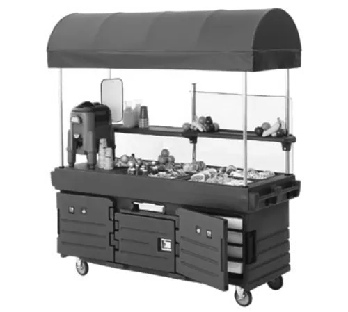 Cambro Cambro KVC854C191 CamKiosk® Cart