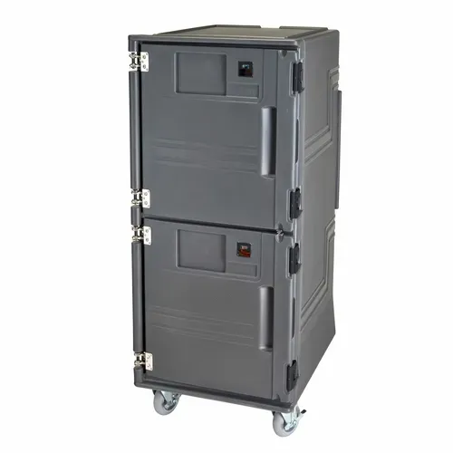 Cambro Cambro PCUHCSP615 Security Package Pro Cart Ultra™ Magnetic Quick-Close Door Mobile Heated Holding Cabinet, 110 Volts