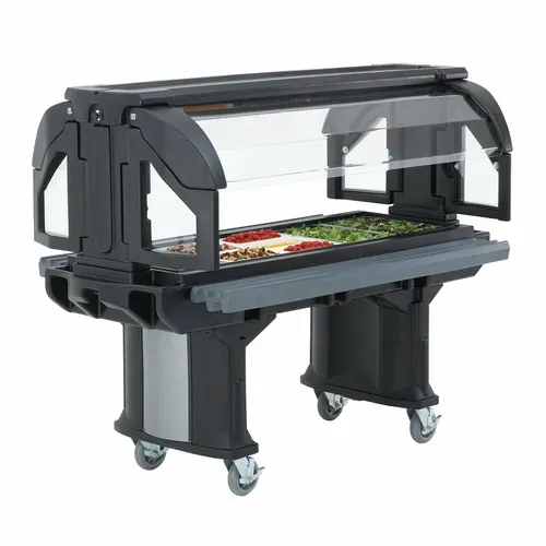 Cambro Cambro VBRLHD6110 Versa Food Bars™ (5) Full Size Pan Cold Food Serving Counter