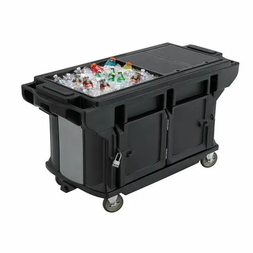 Cambro Cambro VBRUT5110 Versa Food Bars Ultra Series (4) Full Size Pan Cold Food Serving Counter