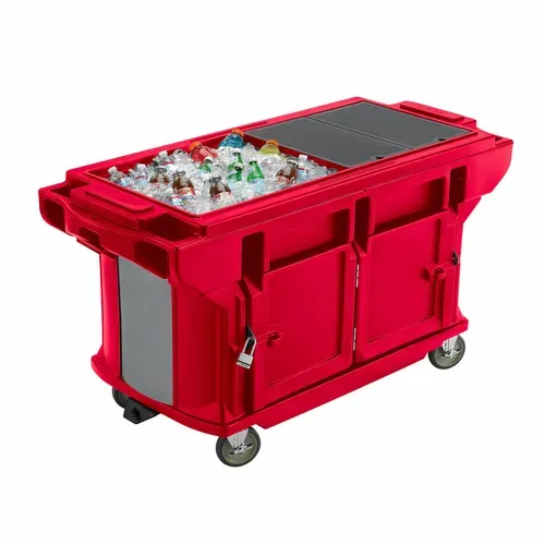 Cambro Cambro VBRUT5158 Versa Food Bars Ultra Series (4) Full Size Pan Cold Food Serving Counter