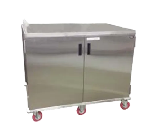 Carter-Hoffmann ETDTT20 Economy Patient tray cart; stainless steel