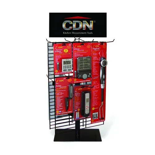 CDN D-TBL1 Tabletop Display,  (2) 14" x 24" grids on rotating frame