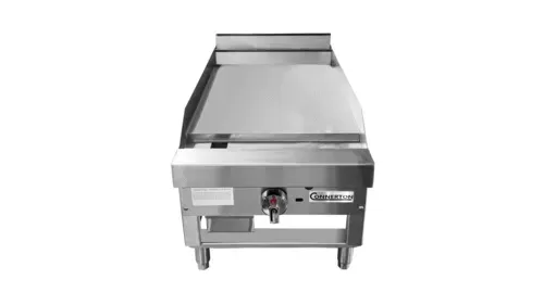 Connerton Connerton CG-18-M-S 1" 18.00'' Countertop Gas Griddle with Manual Controls - 22,000 BTU