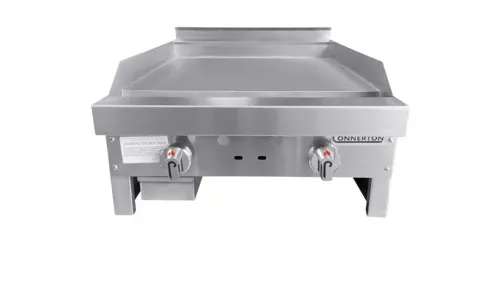 Connerton Connerton CG-24-T-S 1" 24.00'' Countertop Gas Griddle with Thermostatic Controls - 44,000 BTU